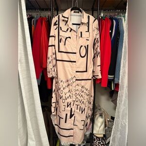 Chic Beige and Black ChicMe Jacket